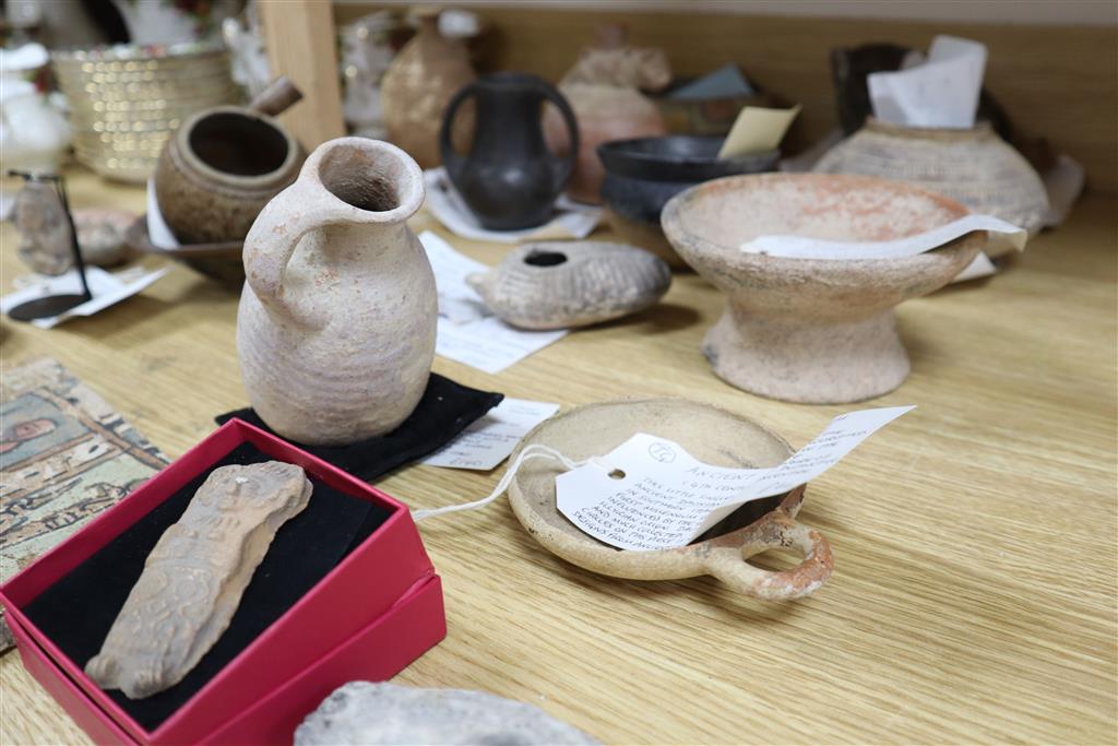 A group of assorted Ancient pottery (a.f.)